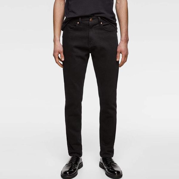 Zara Other - Men’s Zara Black Jeans Stretch Skinny Fit Pants